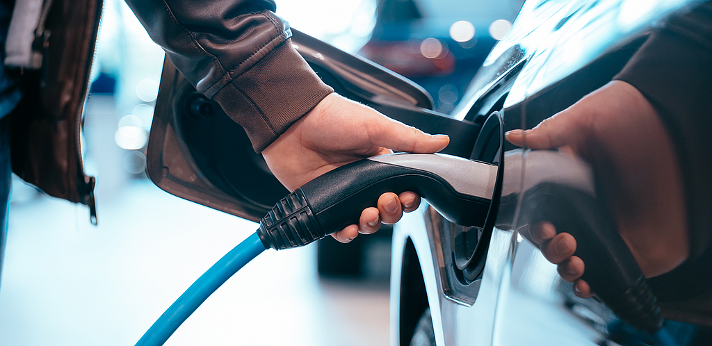 Charging an electric car