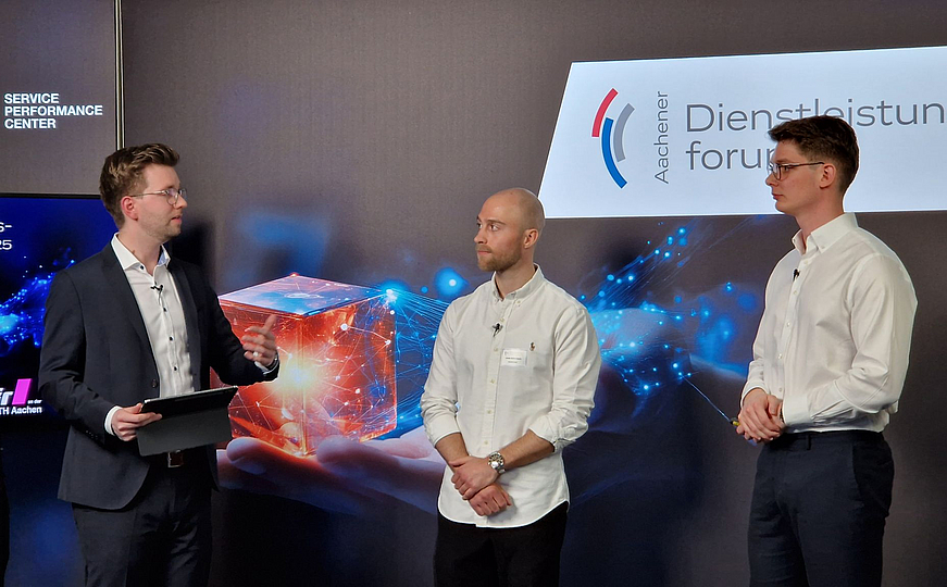 Jonas Kaltenbach und Luca Lutsch auf dem ADLF