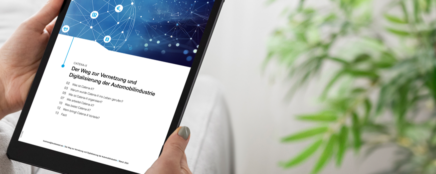 Whitepaper-Vorschaubild zu "Der Weg zur Vernetzung und Digitalisierung der Automobilindustrie"