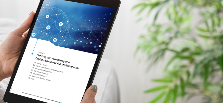 Whitepaper-Vorschaubild zu "Der Weg zur Vernetzung und Digitalisierung der Automobilindustrie"