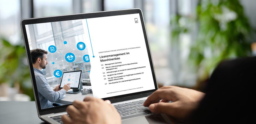 Mockup: Laptop with Whitepaper on Screen