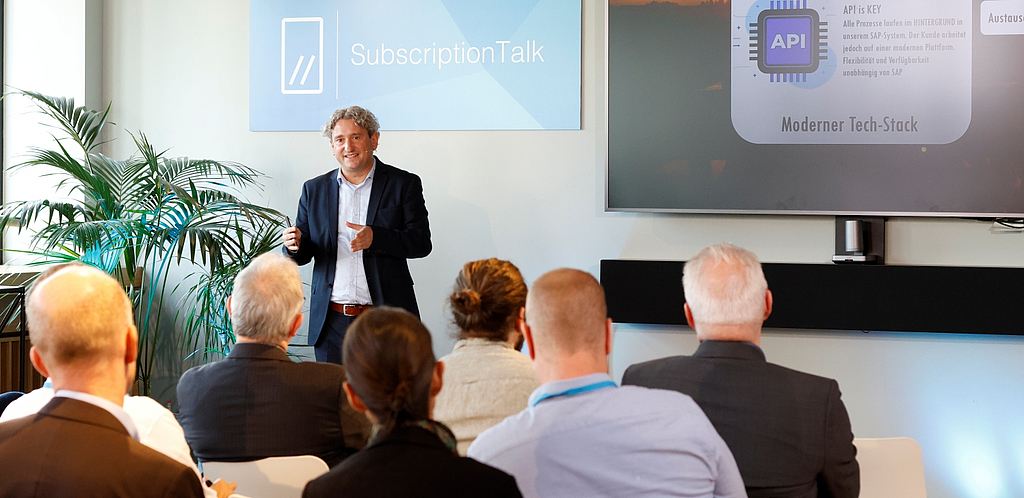 Aufnahme Subscription Talk Redner