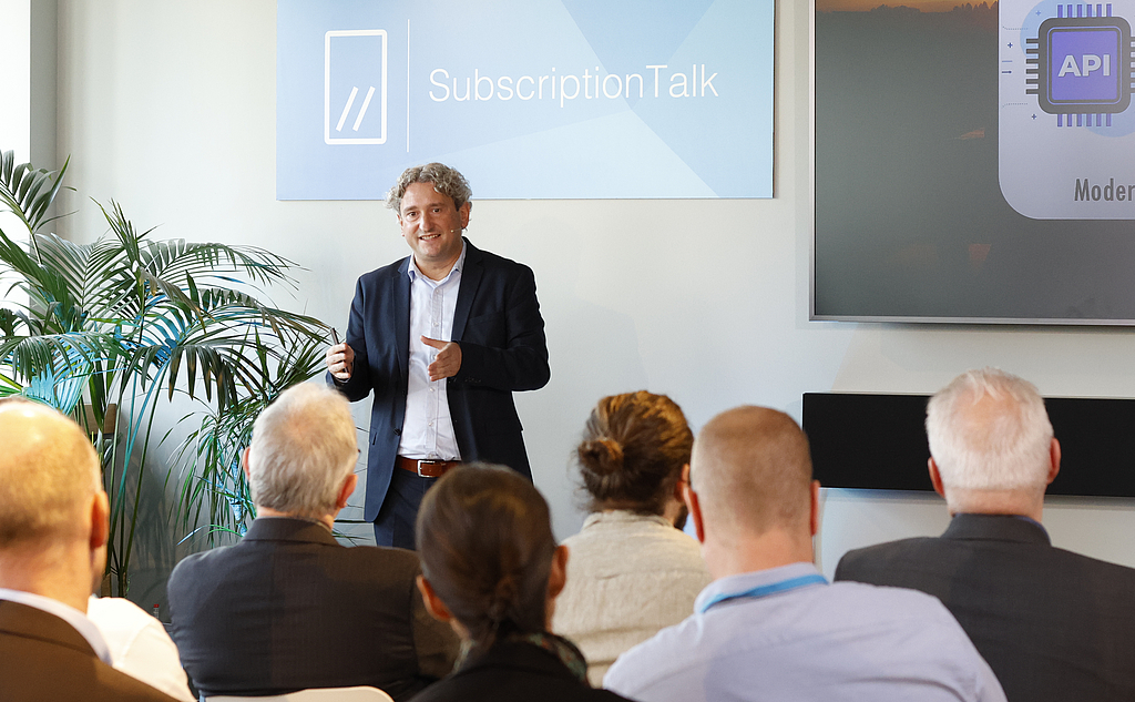 Aufnahme Subscription Talk Redner