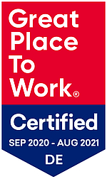 Great Place to Work Zertifizierung SEP 2020 - AUG 2021