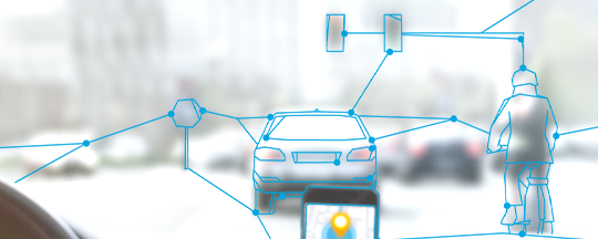 connected mobility illustration