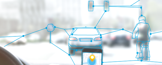 connected mobility illustration