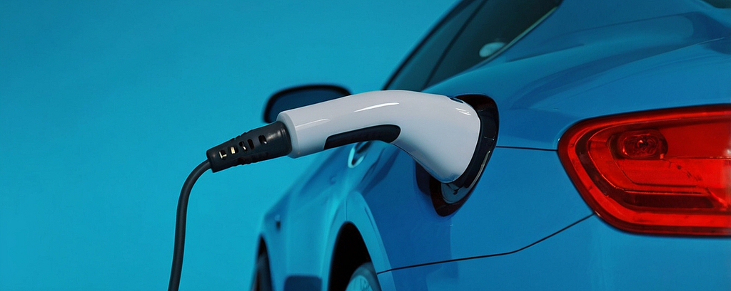 eAuto das gerade geladen wird