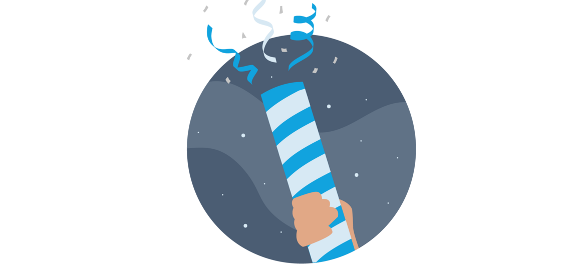 Illustration Feiern