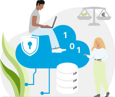 Grafik Leitsätze Cloud Solutions