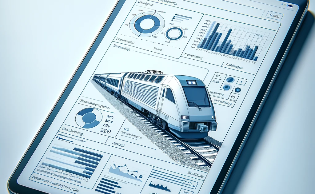 iPad with rail vehicle