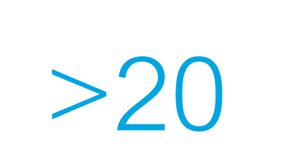More than 20 More than 20