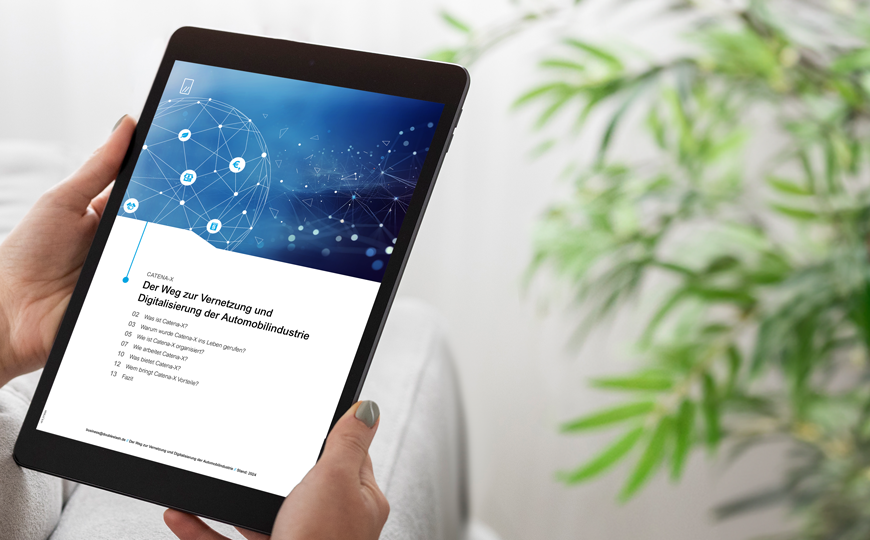 Whitepaper-Vorschaubild zu "Der Weg zur Vernetzung und Digitalisierung der Automobilindustrie"