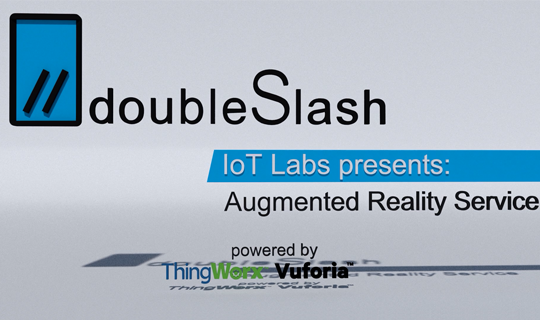doubleSlash IoT Lab Showcase mit ThingWorx Vuforia