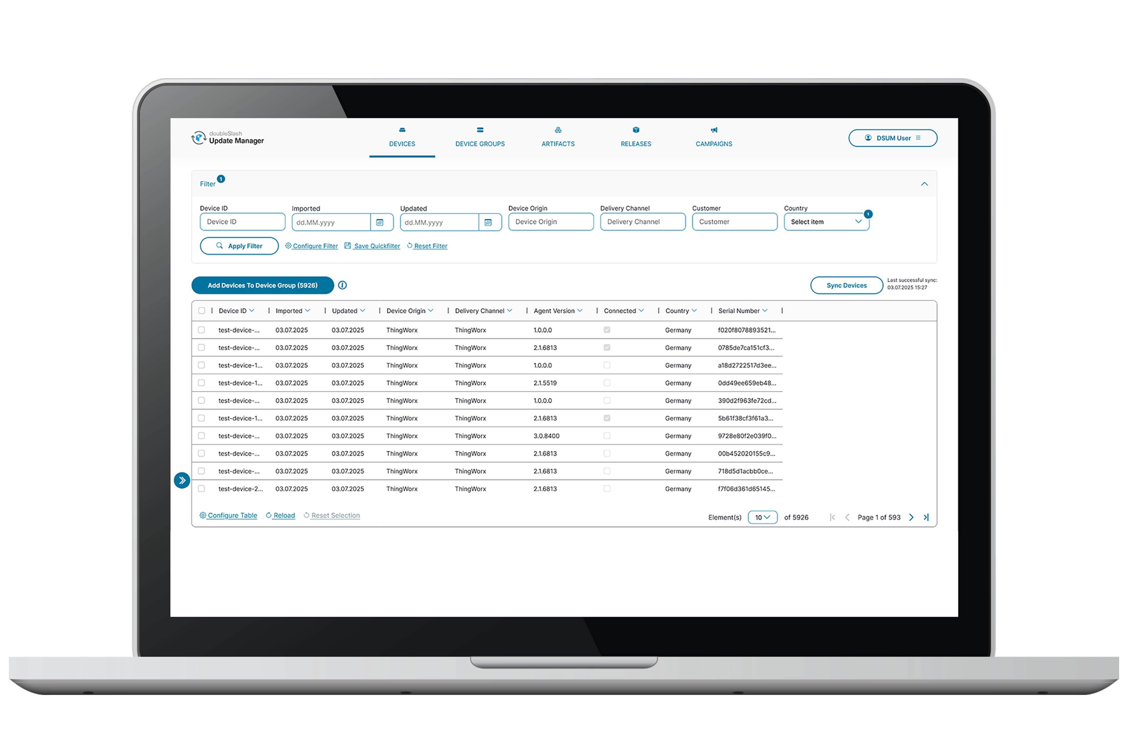 Update Manager – Neues Artefakt erstellen mit Datei-Upload